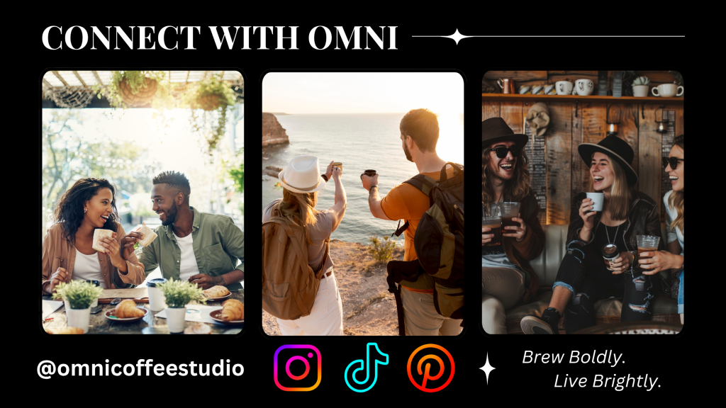 Connect with Omni @omnicoffeestudio on Instagram, Tiktok, and Pinterest.