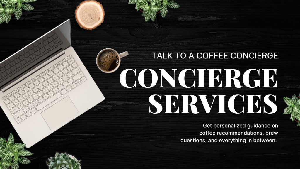 Omni Coffee Studio Concierge Services banner.