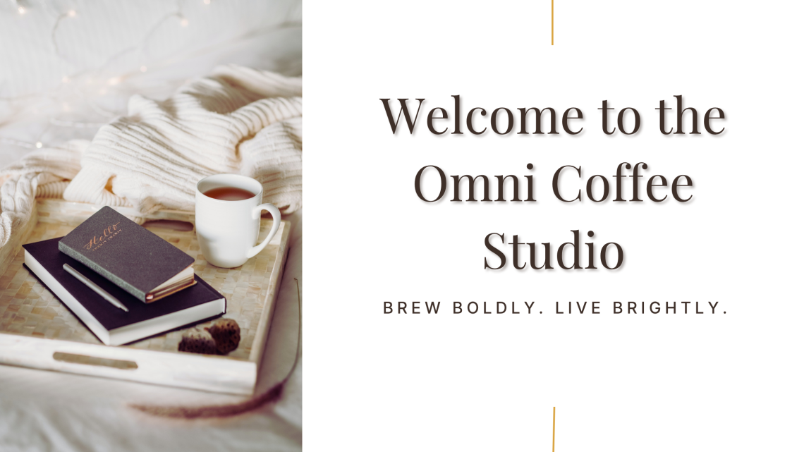 Welcome to the Omni Coffee Studio Blog banner.