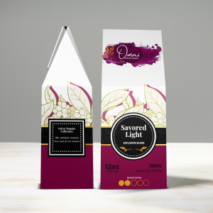 Savored Light from the Velvet Tropics specialty coffee collection by Omni Coffee Studio.